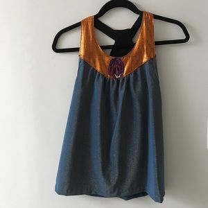 Fresh Karma Metallic Blouse